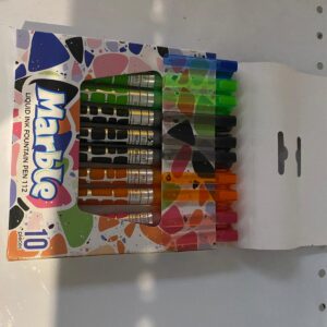 marble liquid ink fountain pen 112