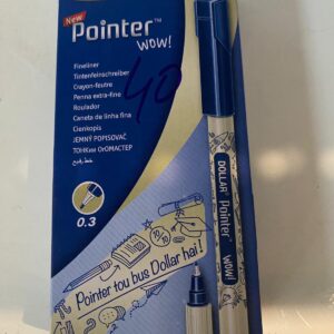 Dollar blue pointer fineliner