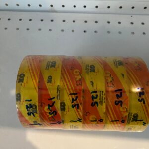 Self adhesive packaging/scotch tape1 inch