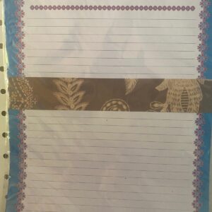 Assignment Sheets Multi-colors